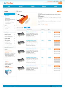 eZBiolab网站项目规划设计